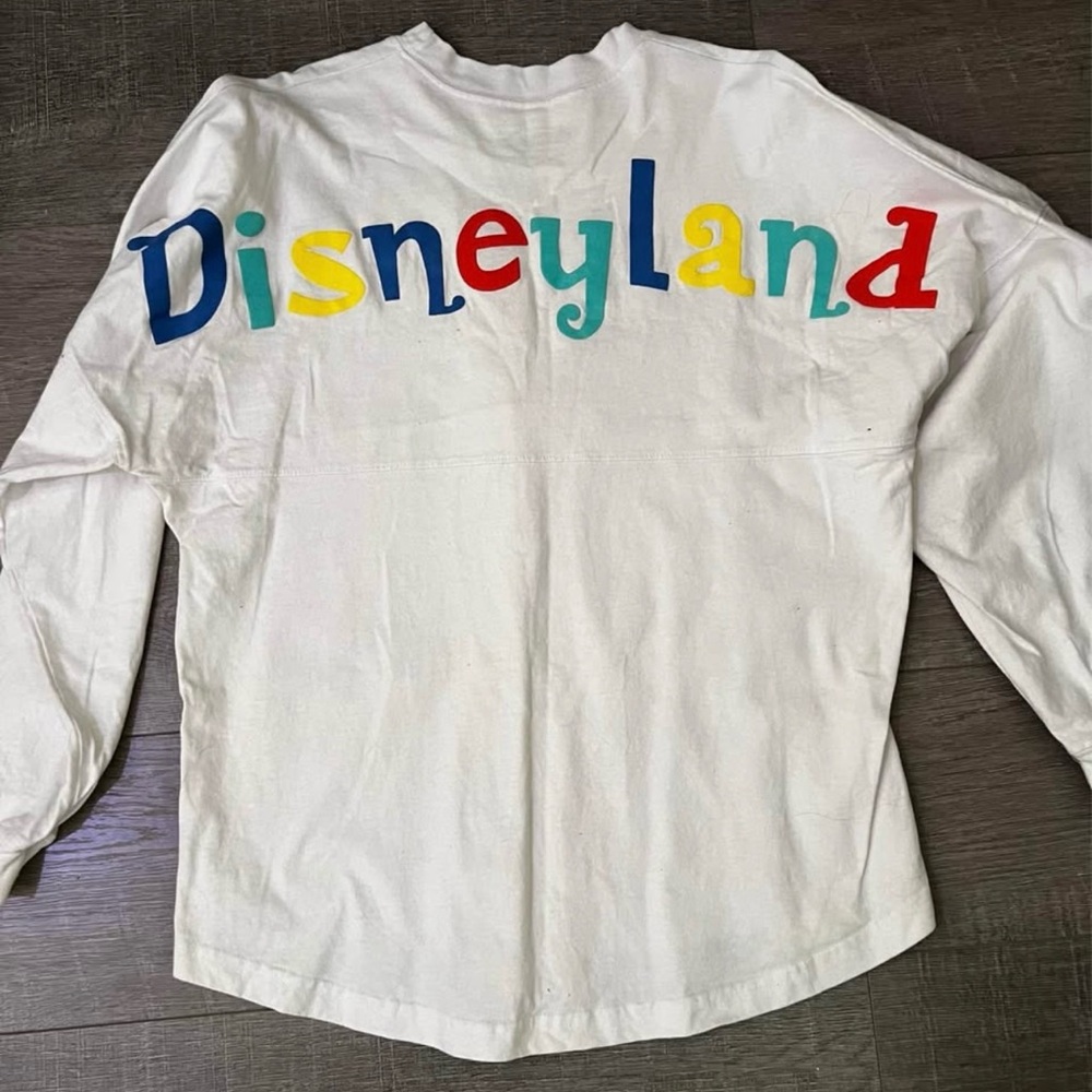 Disney Kids White Long Sleeve Shirt